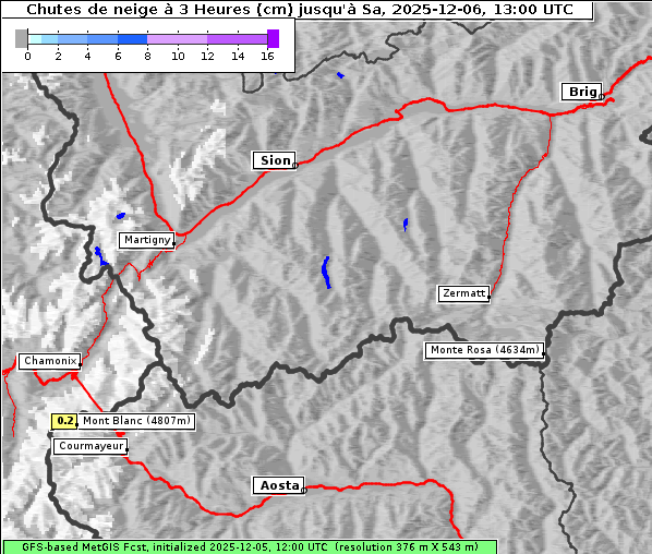 Neuschnee, 6. 12. 2025