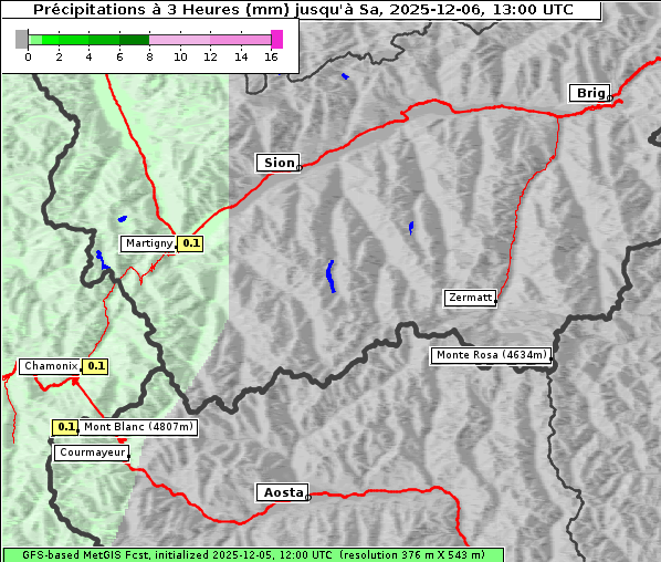 Niederschlag, 6. 12. 2025