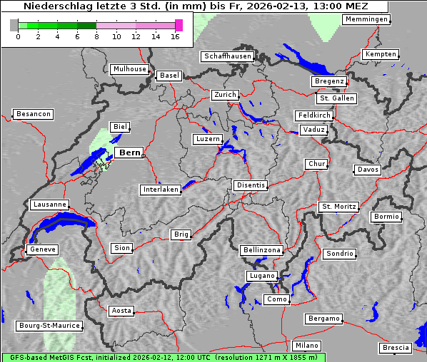 Niederschlag, 13. 2. 2026