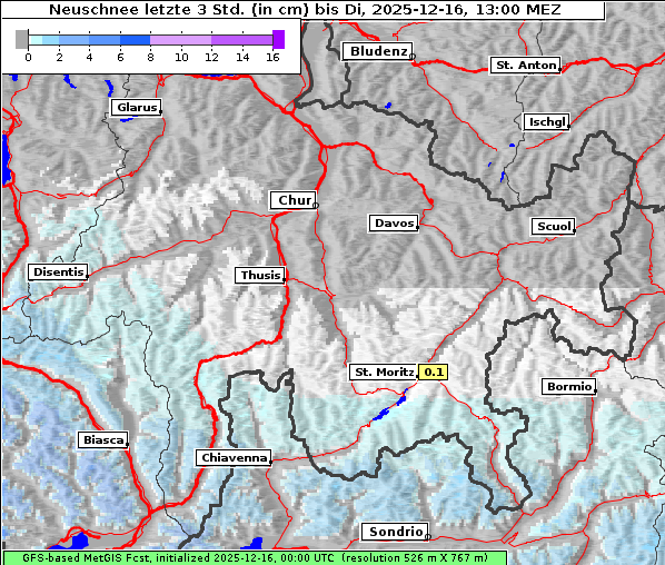 Neuschnee, 16. 12. 2025