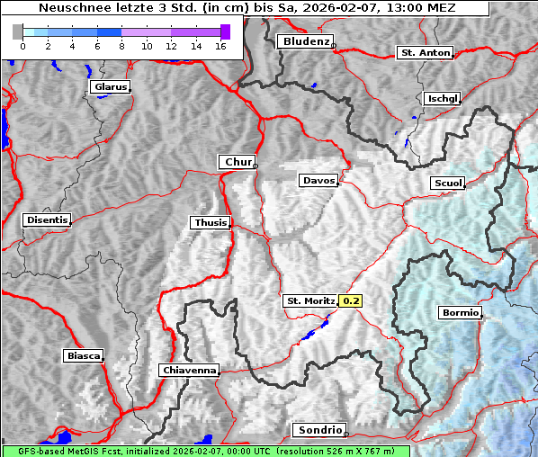 Neuschnee, 7. 2. 2026