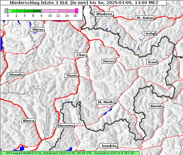 Niederschlag, 5. 1. 2025