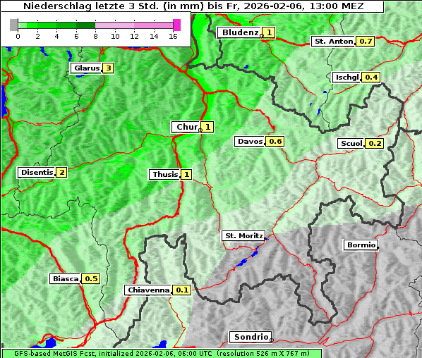 Niederschlag, 6. 2. 2026