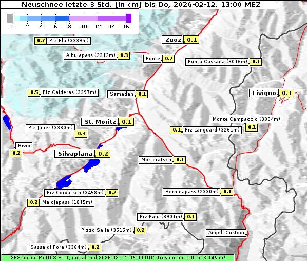 Neuschnee, 12. 2. 2026