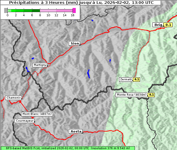 Niederschlag, 2. 2. 2026