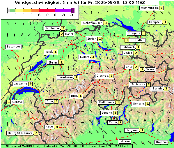 Wind, 30. 5. 2025