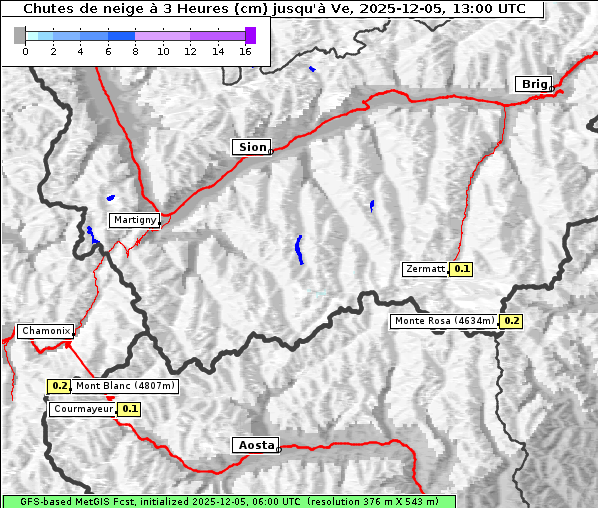 Neuschnee, 5. 12. 2025