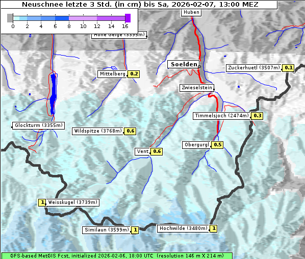 Neuschnee, 7. 2. 2026