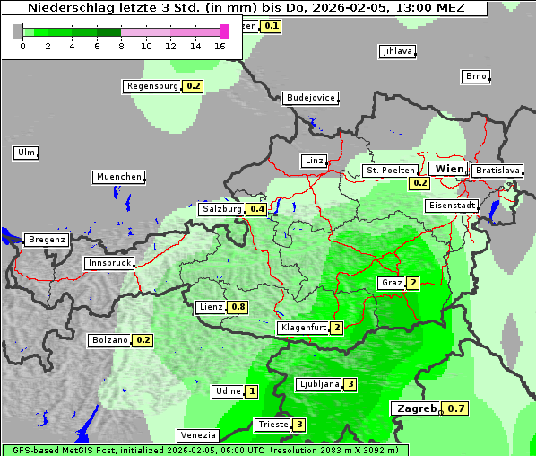 Niederschlag, 5. 2. 2026