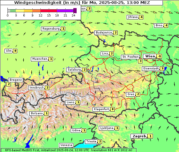Wind, 25. 8. 2025