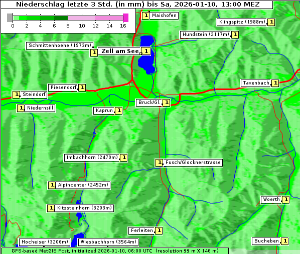 Niederschlag, 10. 1. 2026