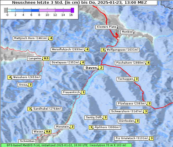 Neuschnee, 23. 1. 2025