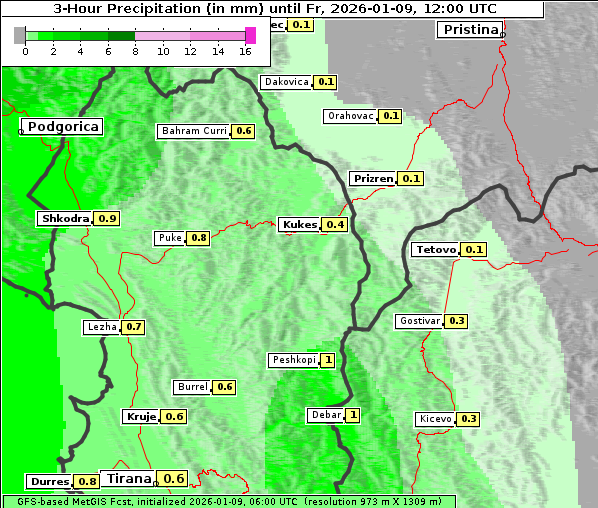 Niederschlag, 9. 1. 2026
