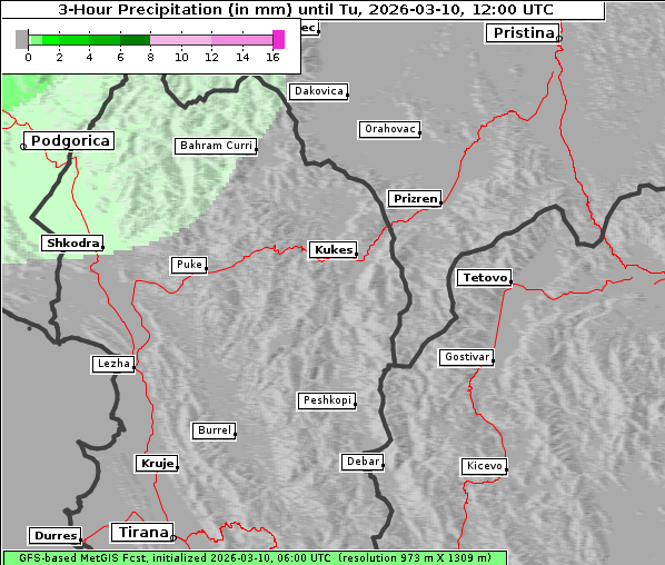 Niederschlag, 10. 3. 2026