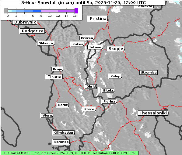 Neuschnee, 29. 11. 2025
