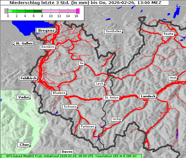 Niederschlag, 26. 2. 2026