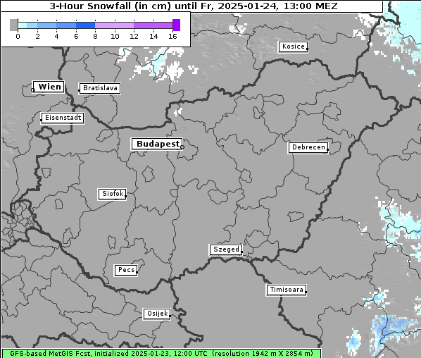 Neuschnee, 24. 1. 2025