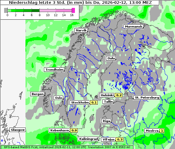 Niederschlag, 12. 2. 2026