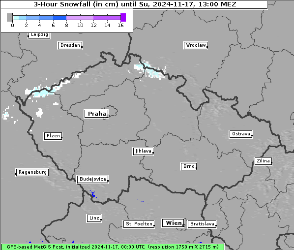 Neuschnee, 17. 11. 2024