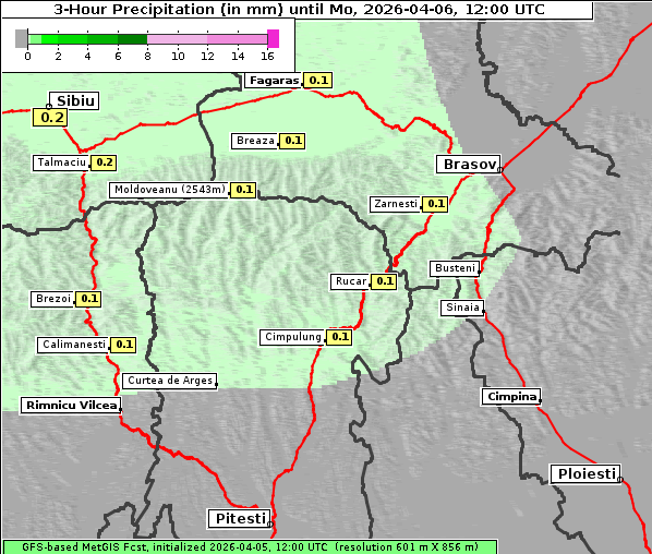 Niederschlag, 6. 4. 2026