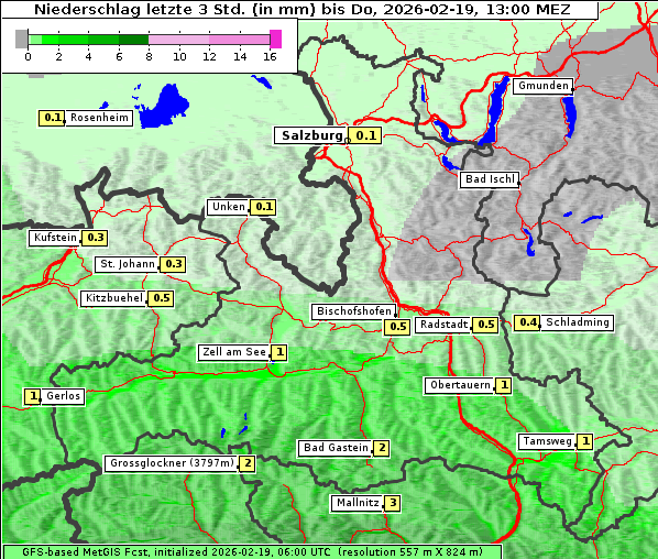 Niederschlag, 19. 2. 2026