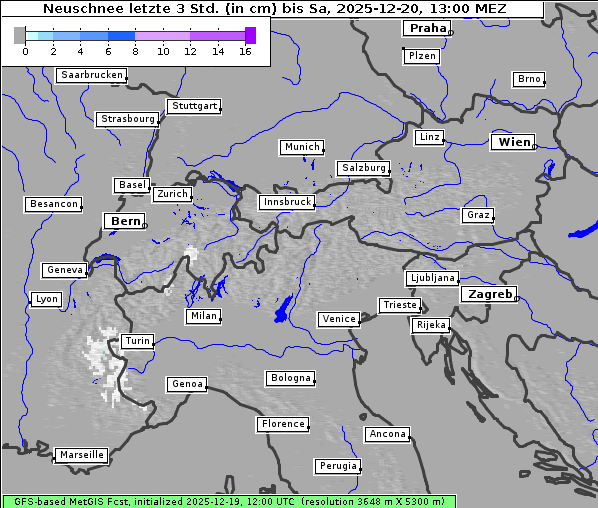 Neuschnee, 20. 12. 2025