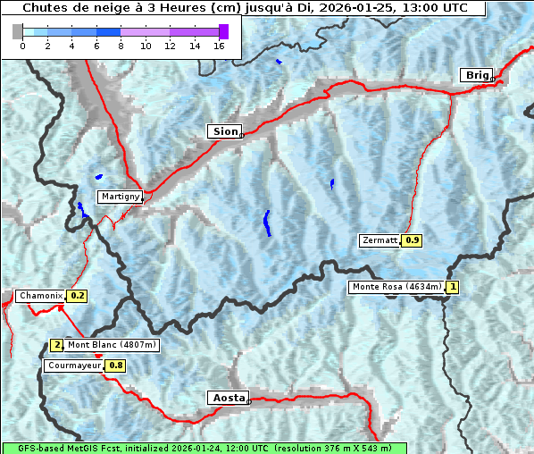 Neuschnee, 25. 1. 2026