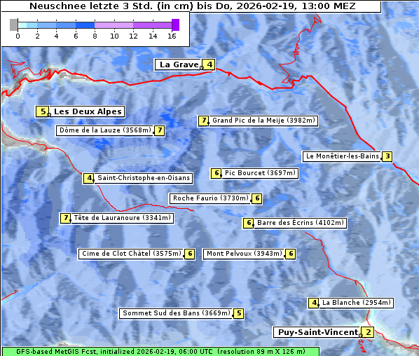Neuschnee, 19. 2. 2026