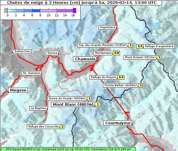 Neuschnee, 14. 2. 2026