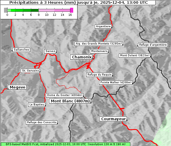 Niederschlag, 4. 12. 2025
