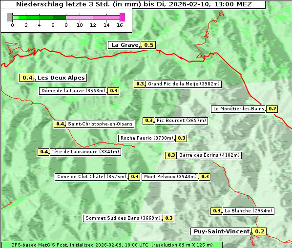 Niederschlag, 10. 2. 2026