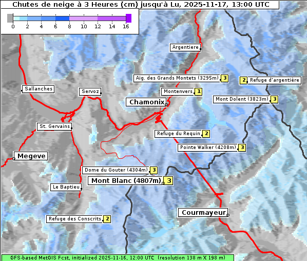Neuschnee, 17. 11. 2025