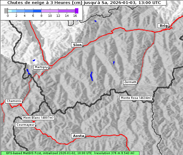 Neuschnee, 3. 1. 2026