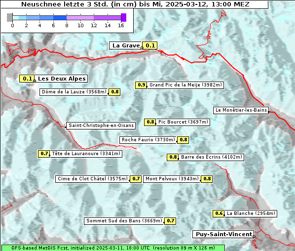 Neuschnee, 12. 3. 2025