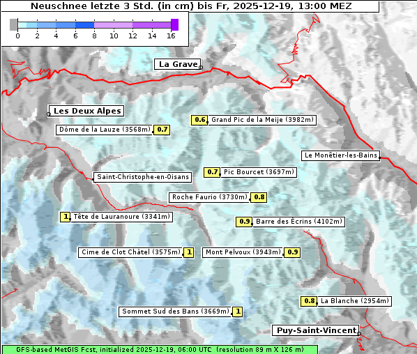 Neuschnee, 19. 12. 2025