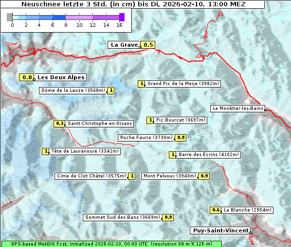 Neuschnee, 10. 2. 2026
