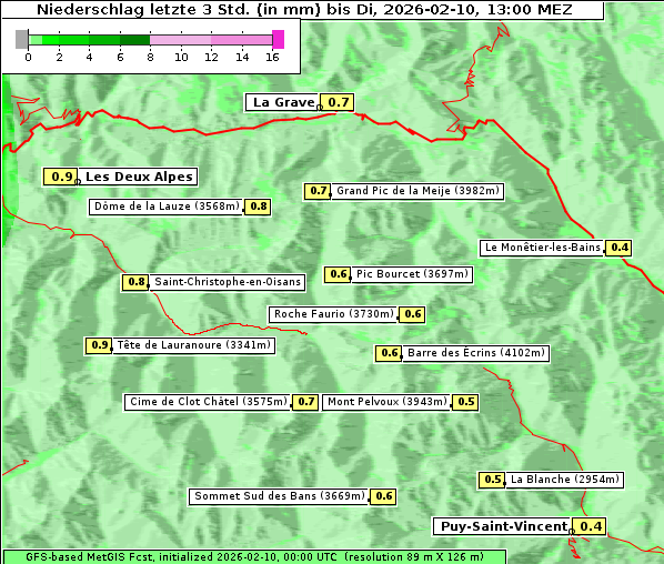Niederschlag, 10. 2. 2026