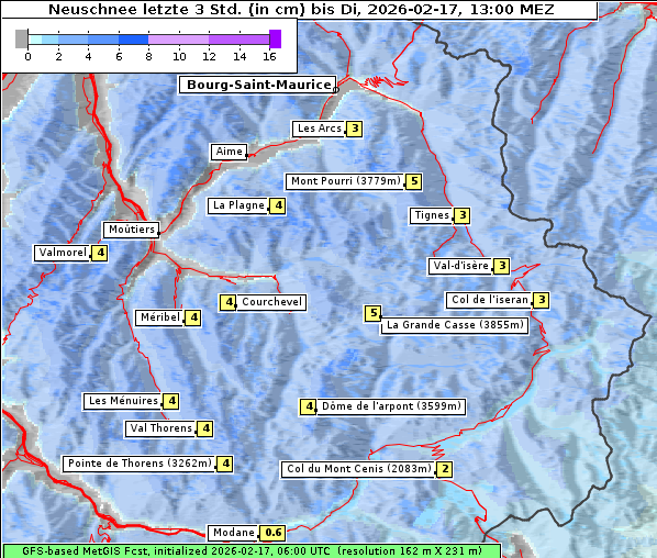 Neuschnee, 17. 2. 2026