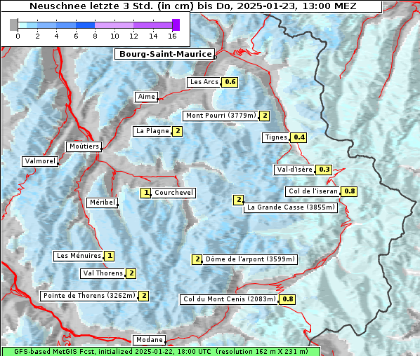 Neuschnee, 23. 1. 2025