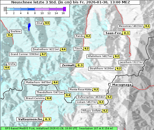 Neuschnee, 30. 1. 2026