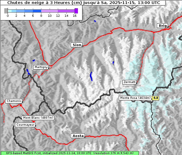 Neuschnee, 15. 11. 2025