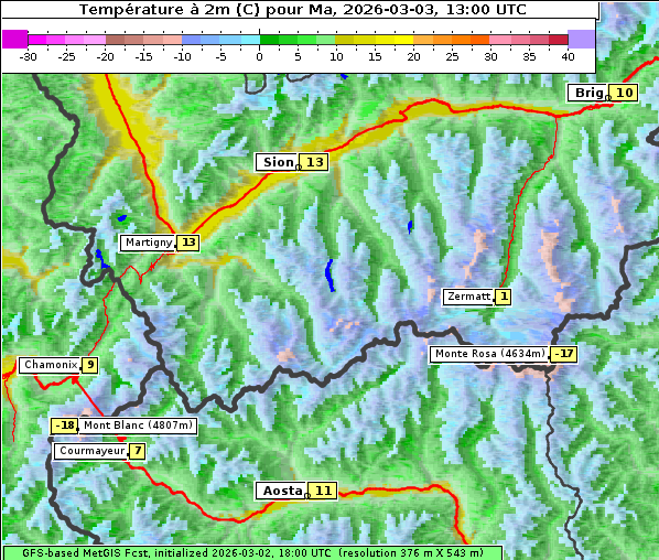 Temperatur, 3. 3. 2026