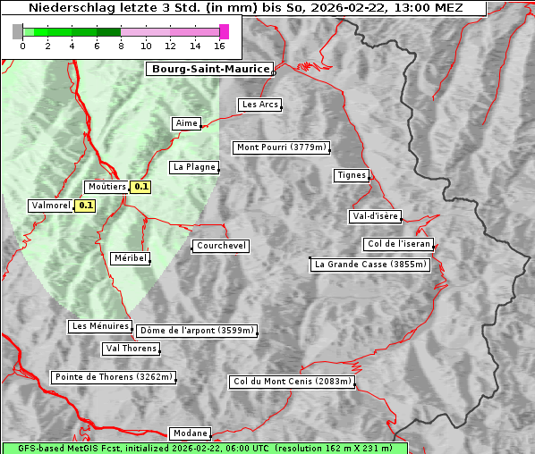 Niederschlag, 22. 2. 2026