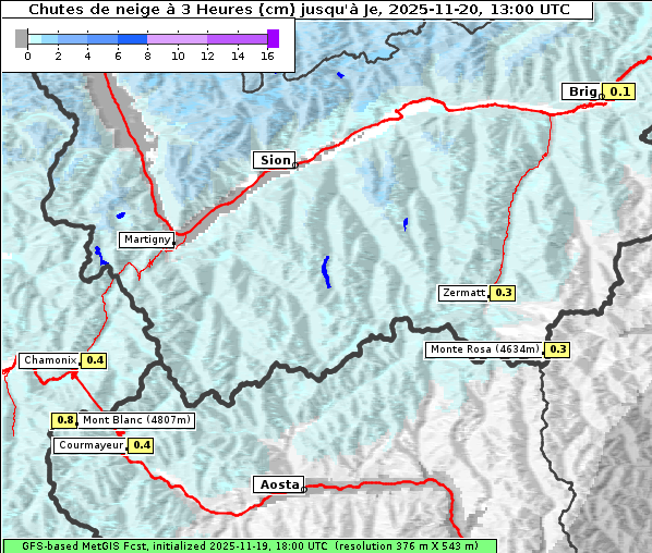 Neuschnee, 20. 11. 2025
