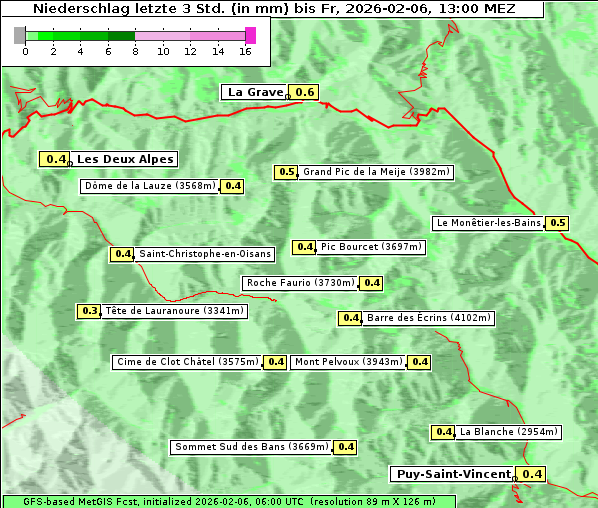 Niederschlag, 6. 2. 2026