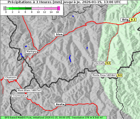 Niederschlag, 15. 1. 2026