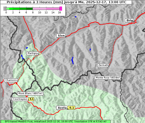 Niederschlag, 17. 12. 2025