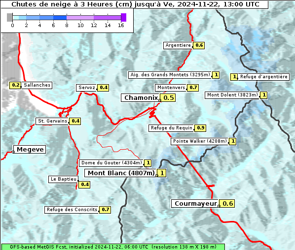 Neuschnee, 22. 11. 2024