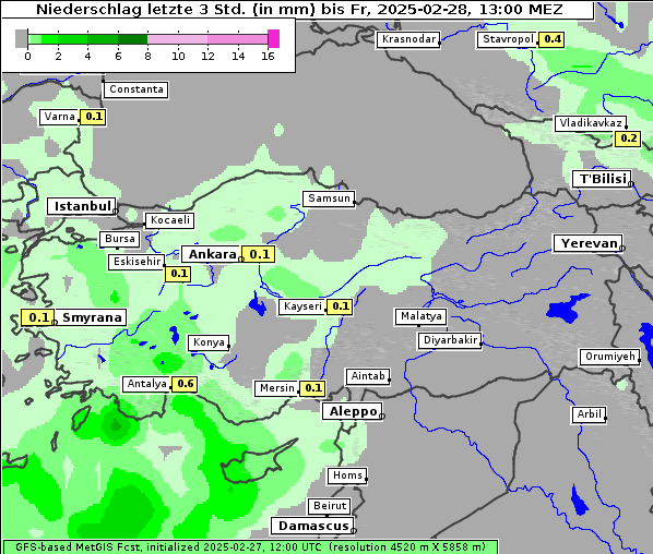 Niederschlag, 28. 2. 2025