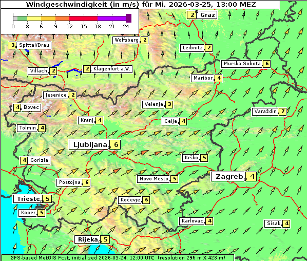 Wind, 25. 3. 2026